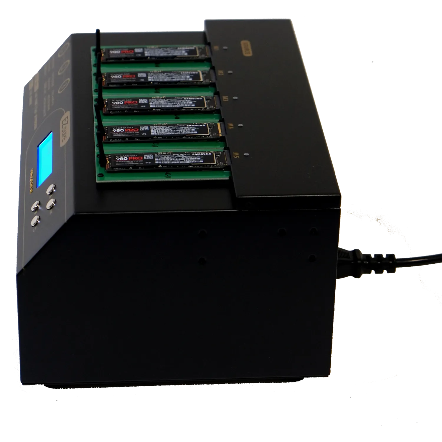 1 to 4 NVMe Cyclone 300  - M.2 PCIe NVMe / M2 SATA Internal SSD Duplicator & Sanitizer 18GB/Min (DM-HE3-5M04PC)