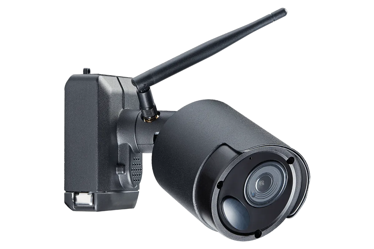 1080p Wire Free Camera System with Four Battery Powered Metal Cameras, 65ft Night Vision, Two-Way Audio, and a 1TB Hard Drive