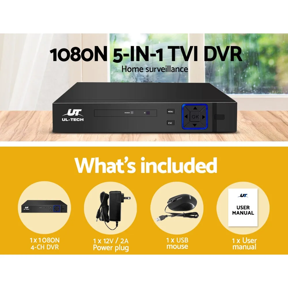 8CH 1080P 5-in-1 CCTV DVR, Remote Access, UL-Tech