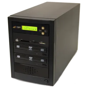 Acumen Disc 1 to 1 DVD Multimedia Backup Duplicator - Flash Media (CF / SD / USB / MMS) to Discs (DVD/CD) Copier Tower System (AD01-MM)