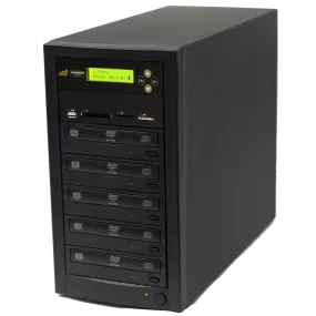 Acumen Disc 1 to 4 DVD Multimedia Backup Duplicator - Flash Media (CF / SD / USB / MMS) to Multiple Discs (DVD/CD) Copier Tower System (AD04-MM)