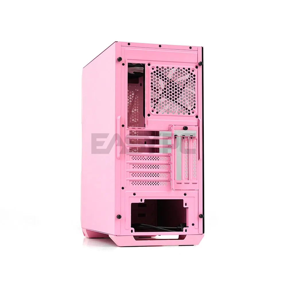 Antec NX800 Pink E-ATX Mid-Tower TG PC Case (2*200mm Front, 2*140mm Top, 1*140mm Rear ARGB Fans) 19GLO ANNX2642