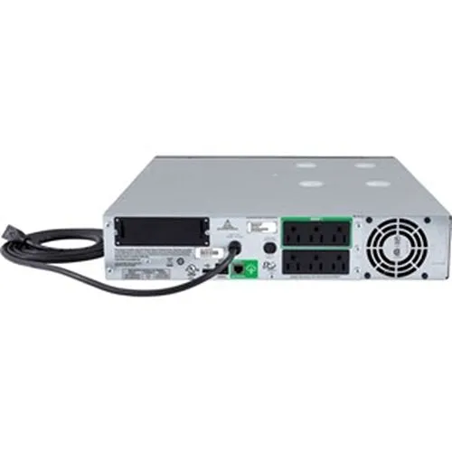 APC SMT1000RM2UC Interactive Smart-UPS with SmartConnect Port & SmartSlot - 1000VA/700W, 5-15R NEMA Outlets, 2U RMS - Advanced Power Protection for Servers & Network Equipment