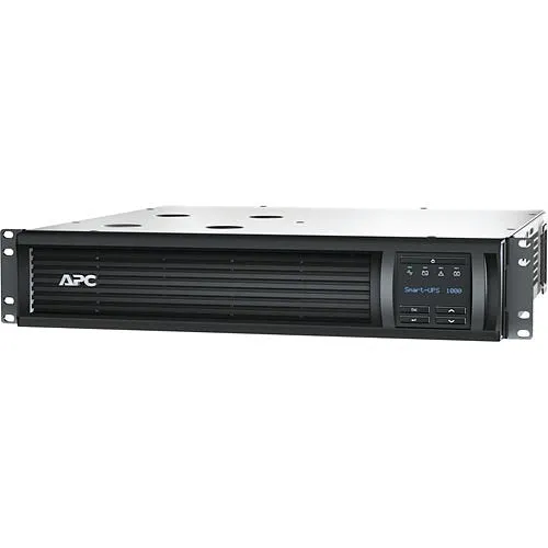 APC SMT1000RM2UC Interactive Smart-UPS with SmartConnect Port & SmartSlot - 1000VA/700W, 5-15R NEMA Outlets, 2U RMS - Advanced Power Protection for Servers & Network Equipment