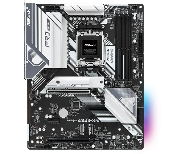 ASRock B650 Pro RS DDR5,Socket AM5 ATX Motherboard