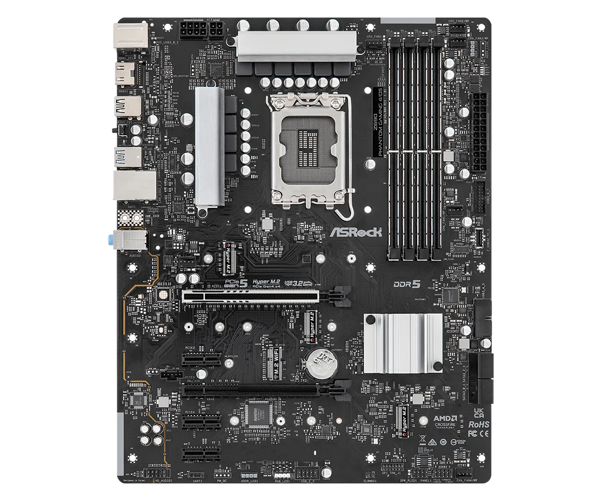 ASRock Z690 Phantom Gaming 4/D5 DDR5,LGA 1700 ATX Motherboard