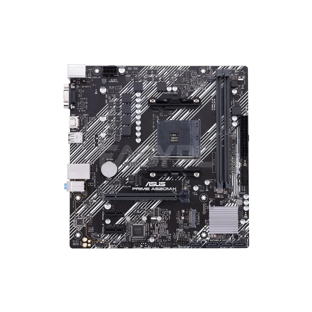 Asus Prime A520M-K Socket AM4 Ddr4Gaming Motherboard