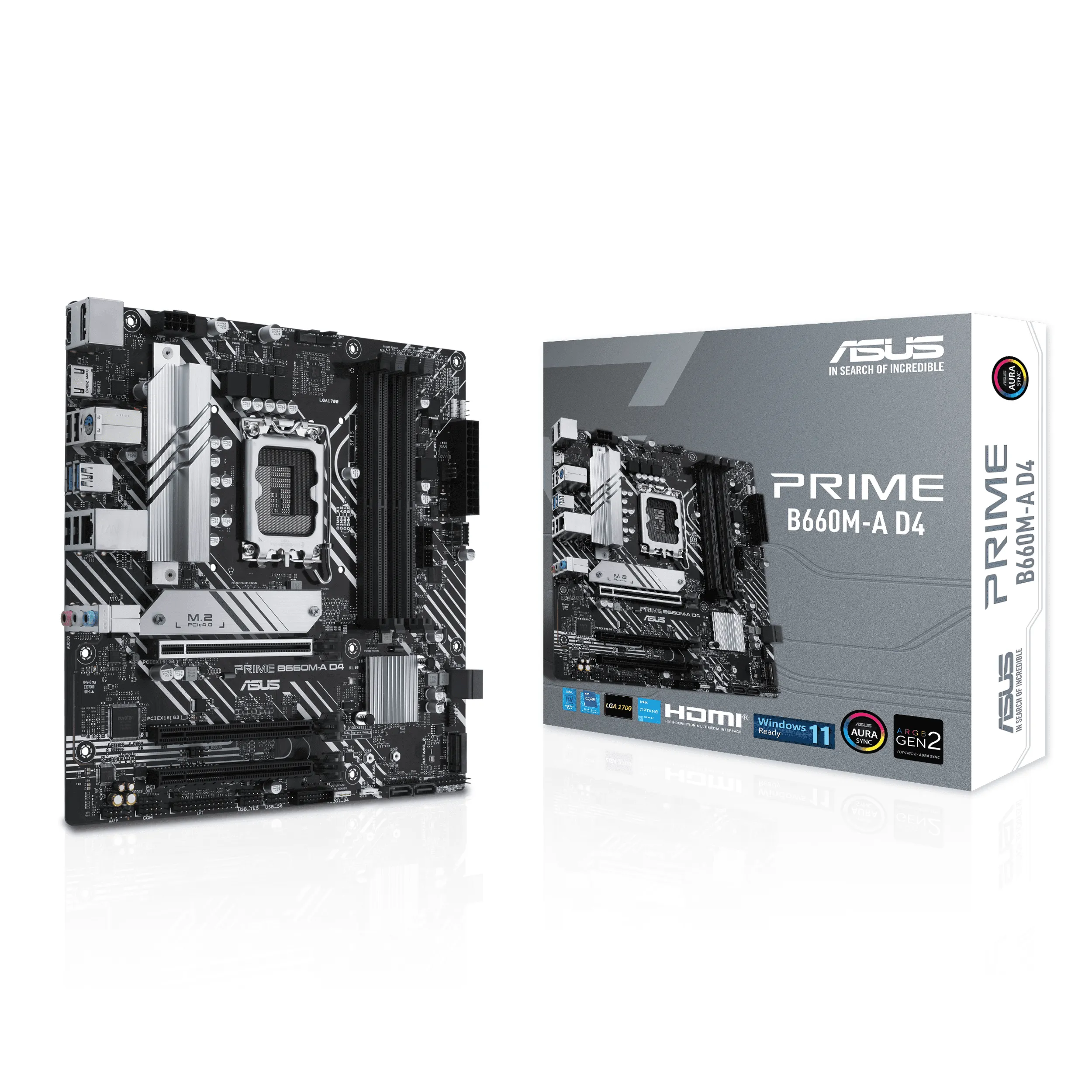 ASUS PRIME B660M-A DDR4 INTEL LGA1700 MOTHERBOARD