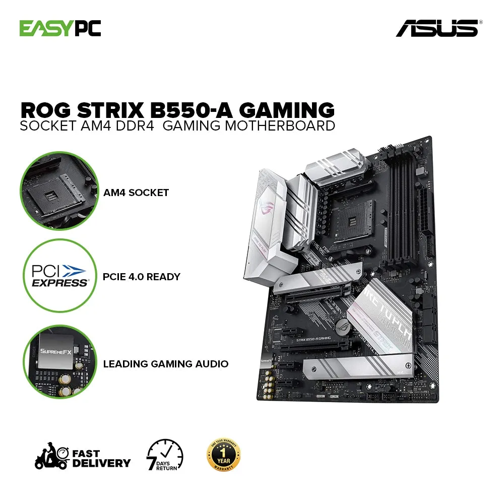 Asus Rog Strix B550-A Socket AM4 ATX Ddr4 Gaming Motherboard