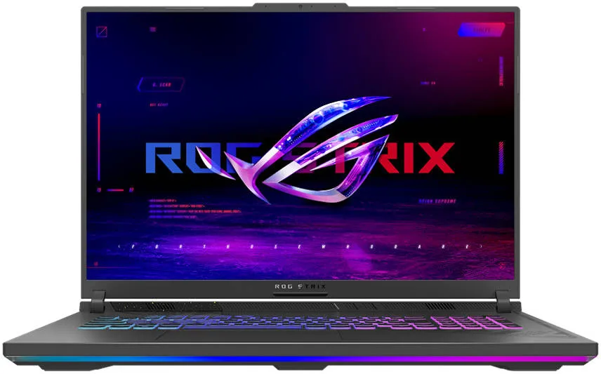 ASUS ROG Strix G18 G814JI Gaming Laptop, 18" QHD  240Hz OLED ROG Nebula Display, Intel Core i9-13980HX, 16 GB RAM, 1TB SSD, GeForce RTX 4070 8GB, RGB ENG KB, Win 11, Eclipse Gray | 90NR0D01-M00260