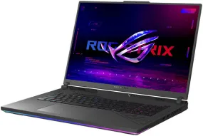 ASUS ROG Strix G18 Gaming Laptop, 18" WQXGA 240Hz Display, Intel Core i9-13980HX, 16GB RAM, 1TB SSD, GeForce RTX 4080 12GB, RGB Backlit English KB, Win 11 Home, Eclipse Gray | 90NR0CL1-M000E0