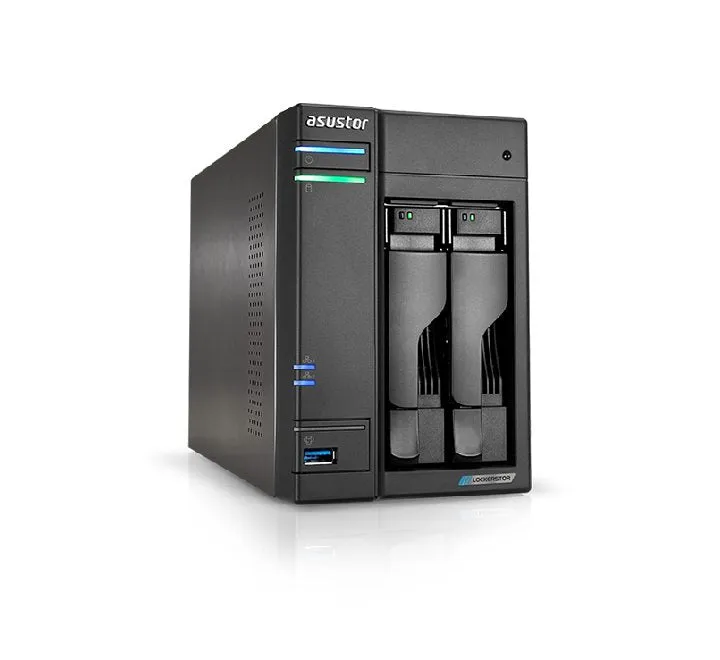 Asustor 2 Bay NAS AS6602T (Black)