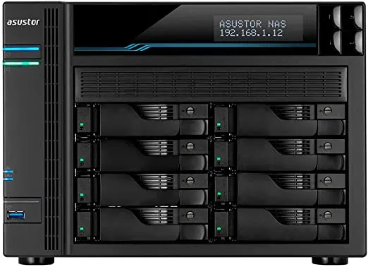 Asustor 8 Bay NAS AS6508T (Black)