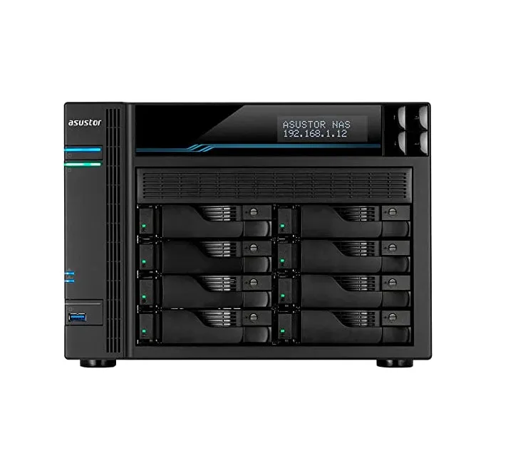 Asustor 8 Bay NAS AS6508T (Black)