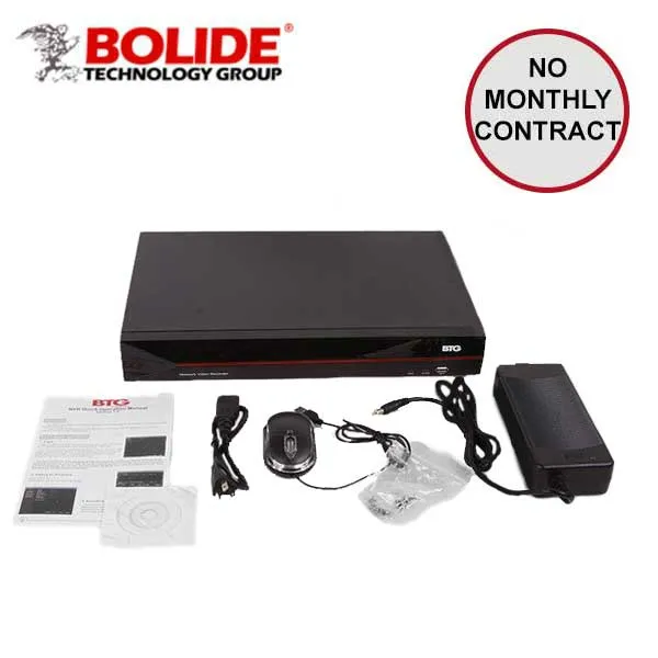 Bolide / Network Video Recorder / 16 Channel / 5MP / 16ch PoE / 2 HDD / BTG-NVR-16NX