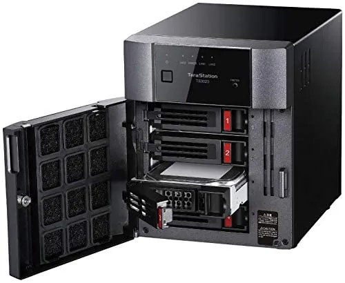 Buffalo TeraStation 3420DN 32TB 4-Bay Desktop NAS, Alpine AL214, 1.4GHz, 1GB RAM, 2xUSB 3.0 - TS3420DN3204