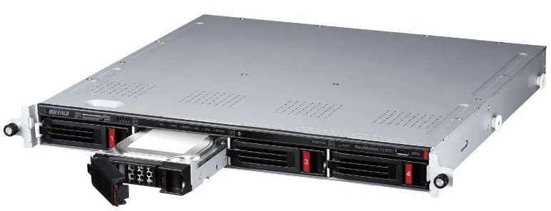 Buffalo TeraStation 3420RN 8TB 4-Bay Rackmount NAS, Alpine AL214, 1.4GHz, 1GB RAM, 3xUSB 3.0 - TS3420RN0802