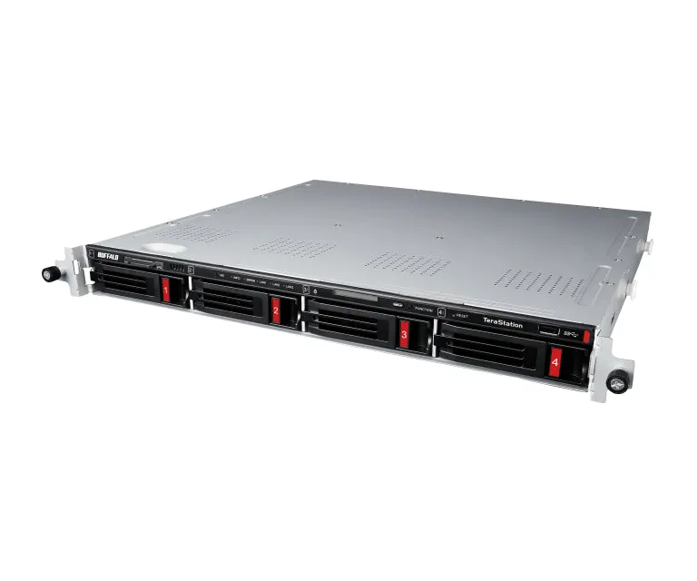 Buffalo TeraStation 5410RN 16TB 4-Bay Rackmount NAS, Alpine AL314, 1.7GHz, 4GB RAM, 3xUSB - TS5410RN1602