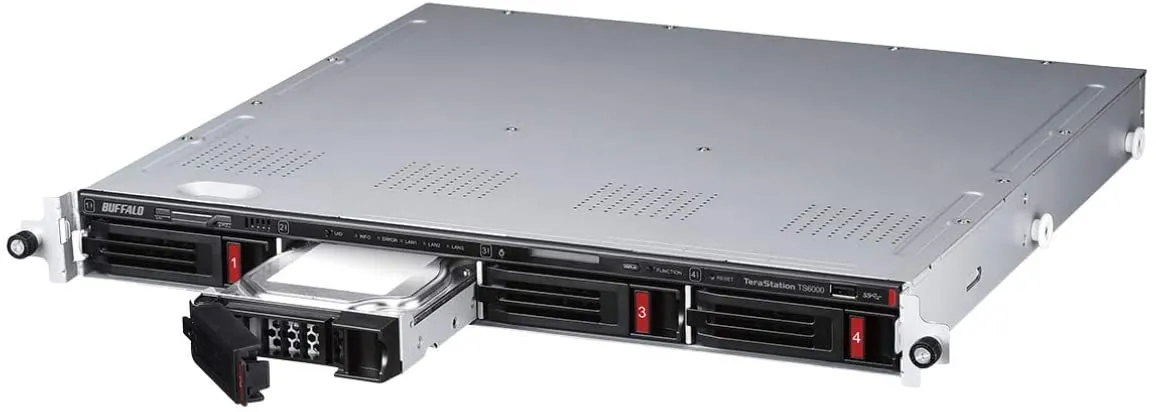 Buffalo TeraStation 6400RN 16TB 4-Bay Rackmount NAS, Intel Atom C3538, 2.10GHz, 8GB RAM, 2xUSB - TS6400RN1602