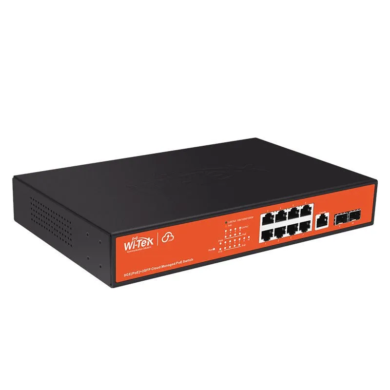 Cloud Network Switch, PoE, 8 Port, 140W