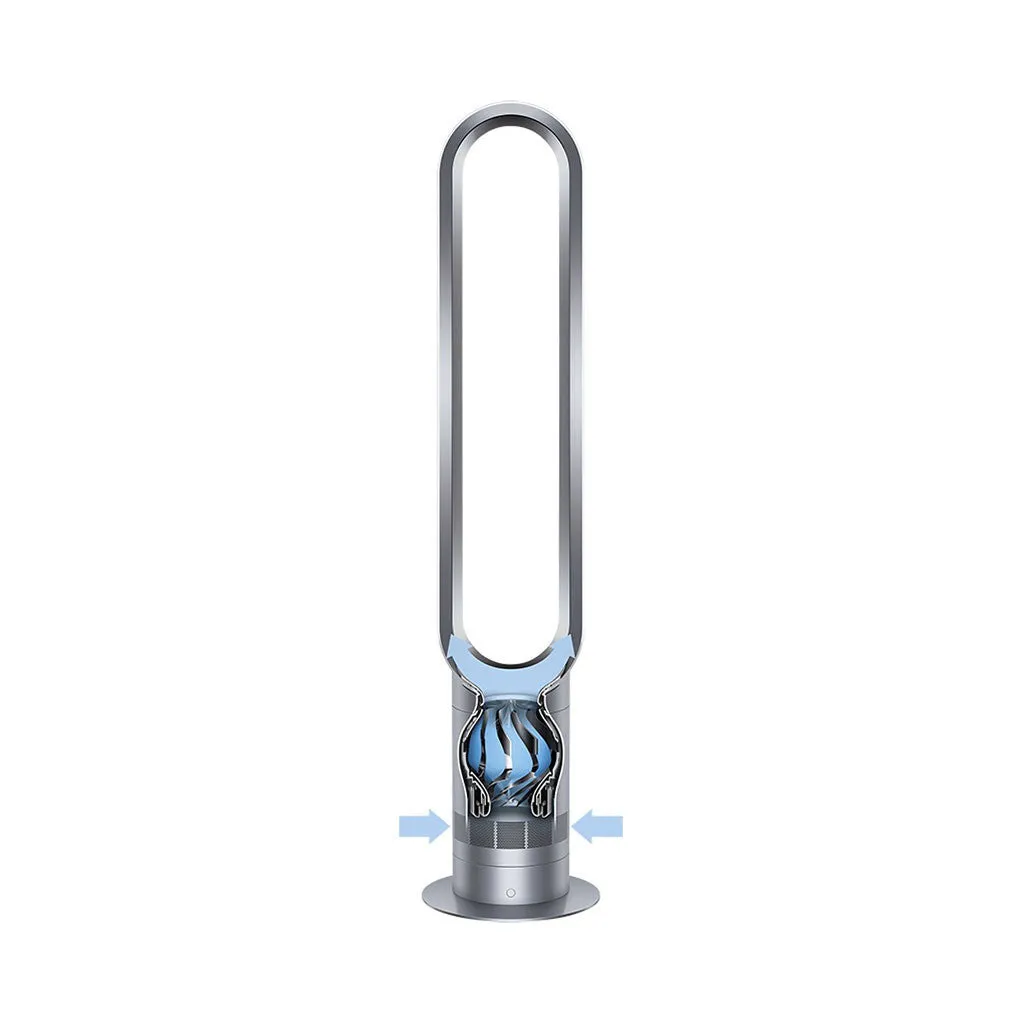 Dyson - AM07 Tower Fan - Black/Nickel