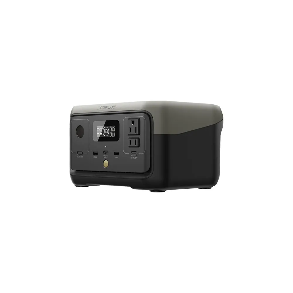 EcoFlow ZMR600-US 256 Wh RIVER 2 LiFePO4 Portable Power Station