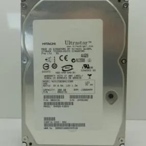 Hitachi Ultrastar 300GB 3.5" SAS Hard Drive Model: HUS153030VLS300 PN:0B22191