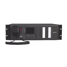 Honeywell RK-MCU Master Control Unit, Built-In 8 Loudspeaker Line Selector, 500W High Efficiency Class-D Power Amplifier