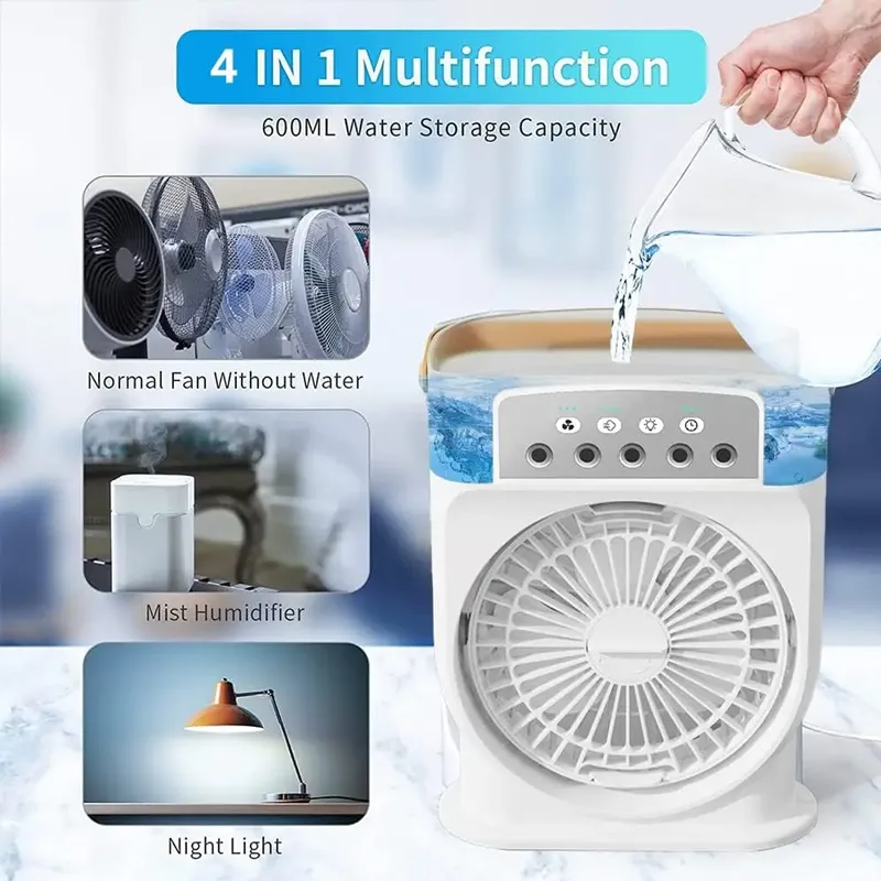 Humidifier Cooler 3 In 1 Fan