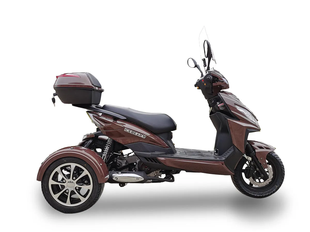 IceBear Mojo Magic 50cc Moped Trike - PST50-1Z