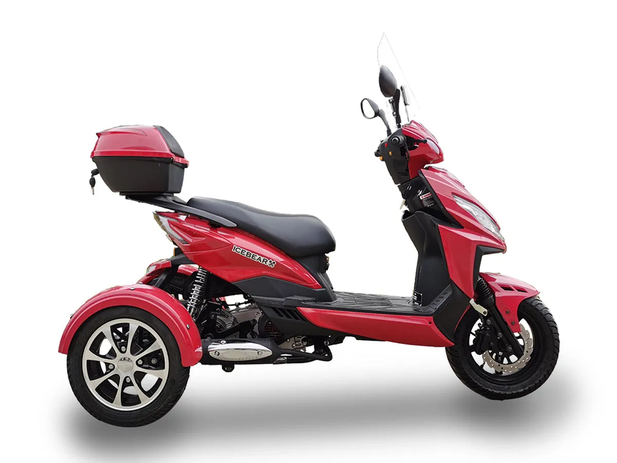 IceBear Mojo Magic 50cc Moped Trike - PST50-1Z