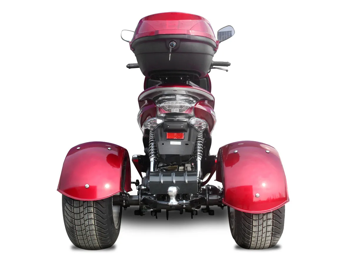 IceBear Q6 Mojo Magic 50cc Moped Trike - PST50-17