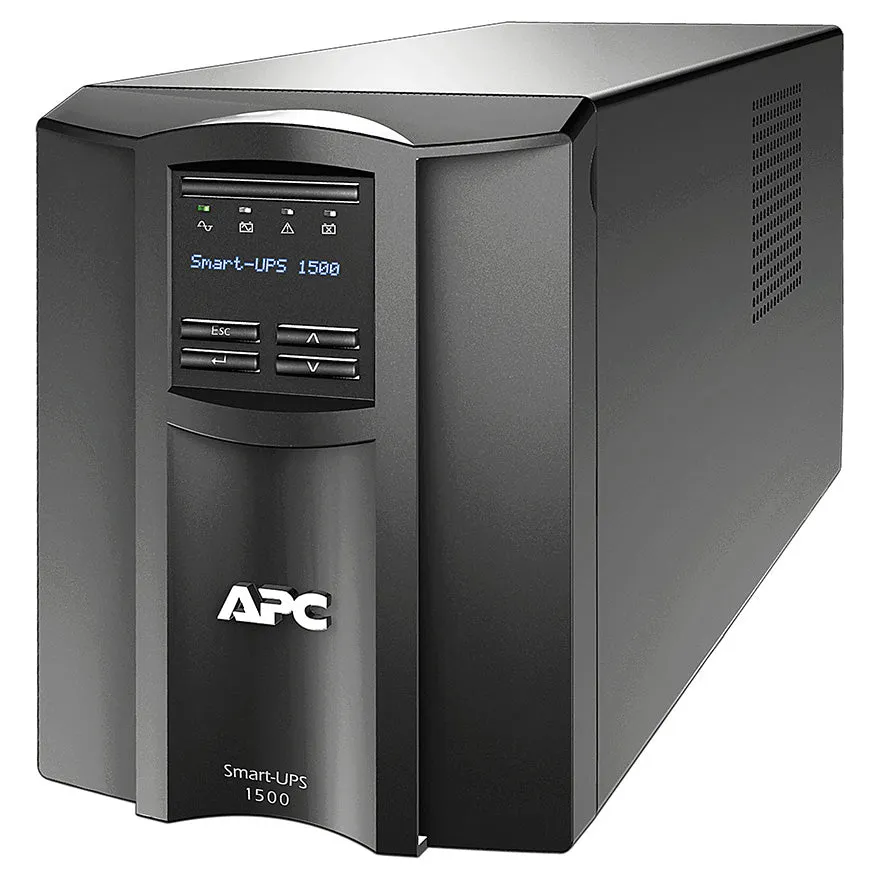 IN STOCK! APC SMT1500C Smart-UPS 120V 1500VA LCD Backup Battery & Surge Protector with SmartConnect