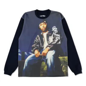 NAS L/S TEE 1 / BLACK