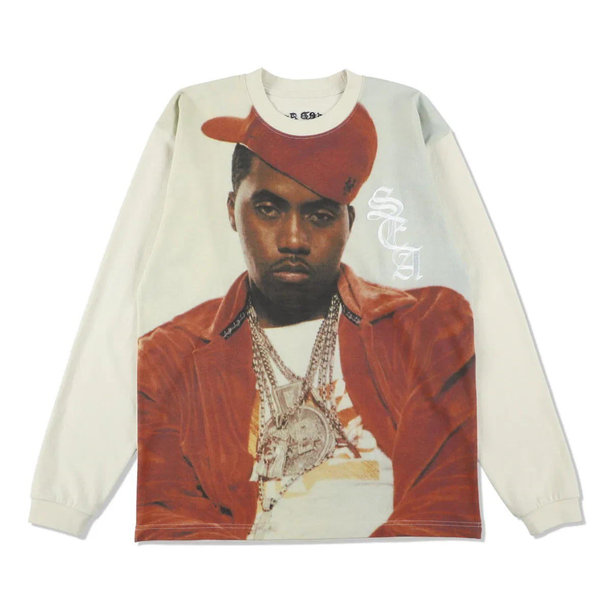 NAS L/S TEE 1 / WHITE