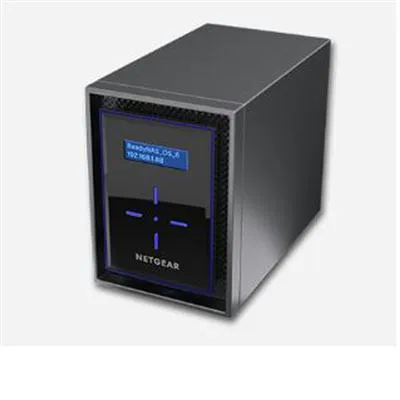 Netgear ReadyNAS 422 Insight Managed Smart Cloud Network Storage, 2GB Memory, 2 x USB3.0 Ports - RN42200-100NES