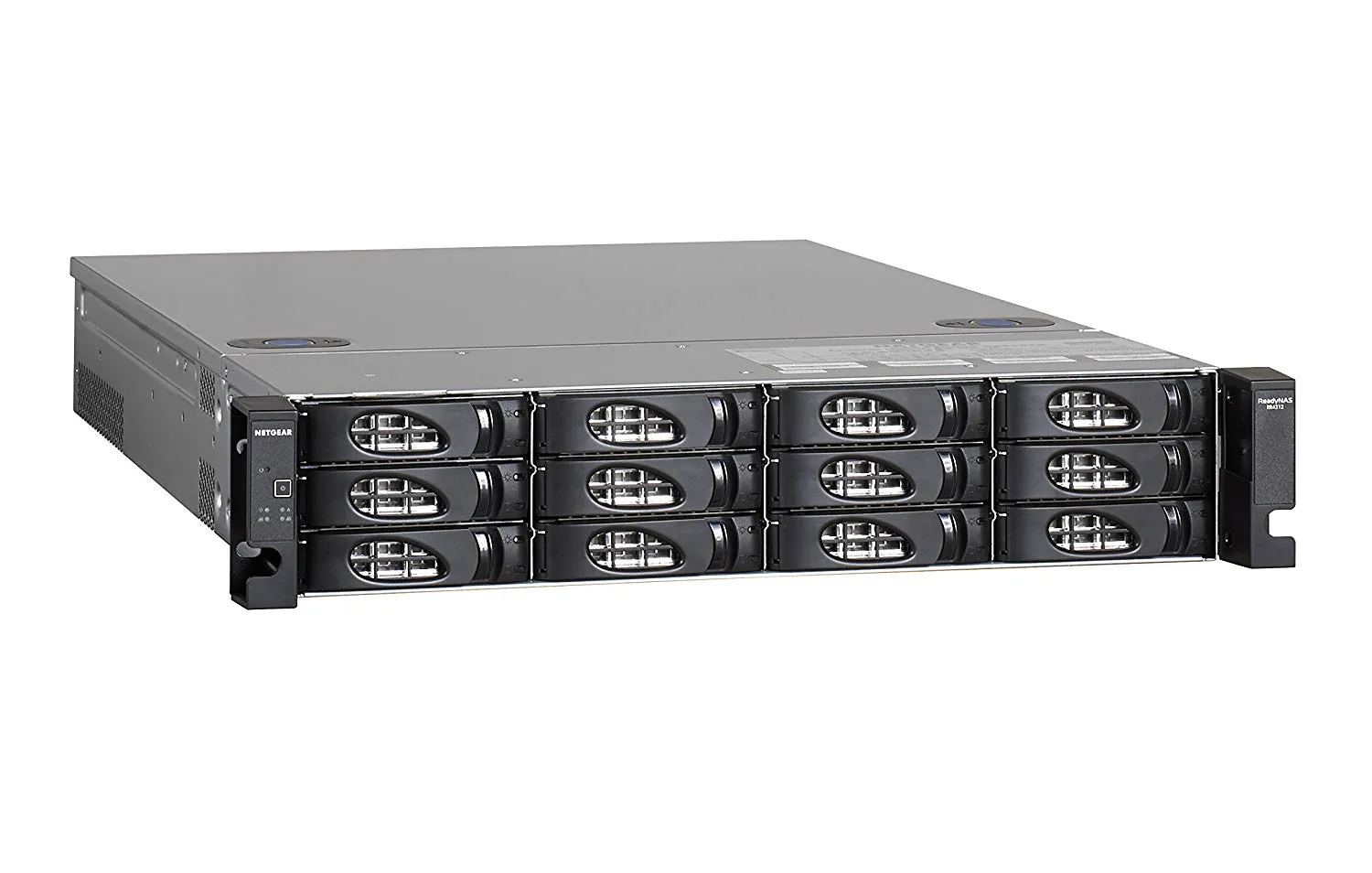 Netgear ReadyNAS 4312x Insight Managed Smart Cloud Network Storage, 12-bay, 2 x 10Gb SFP , 16GB, 2 USB, RJ-45 - RR4312X0-10000S