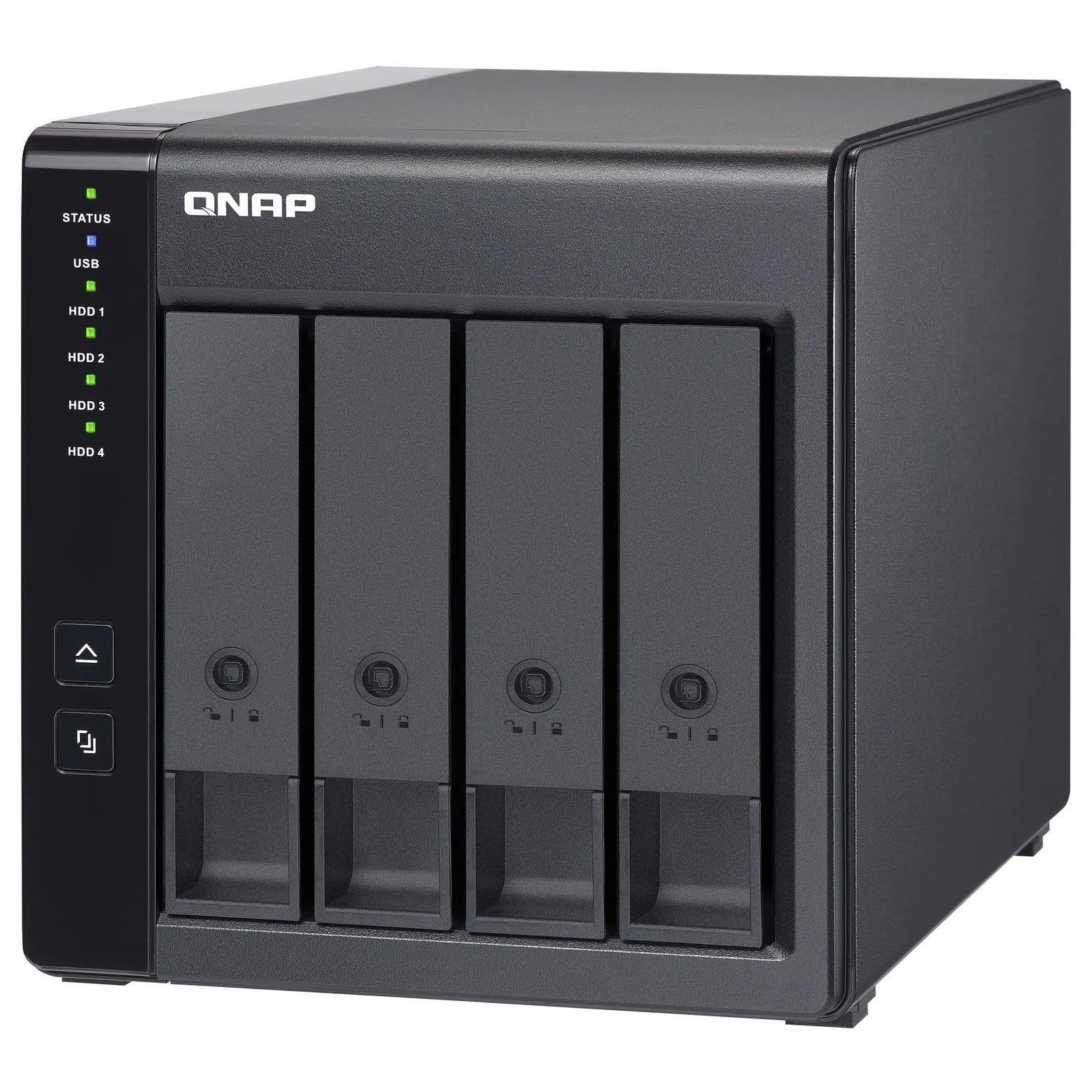 Network storage QNAP TR-004 Raid, 4 bays, without disks, black