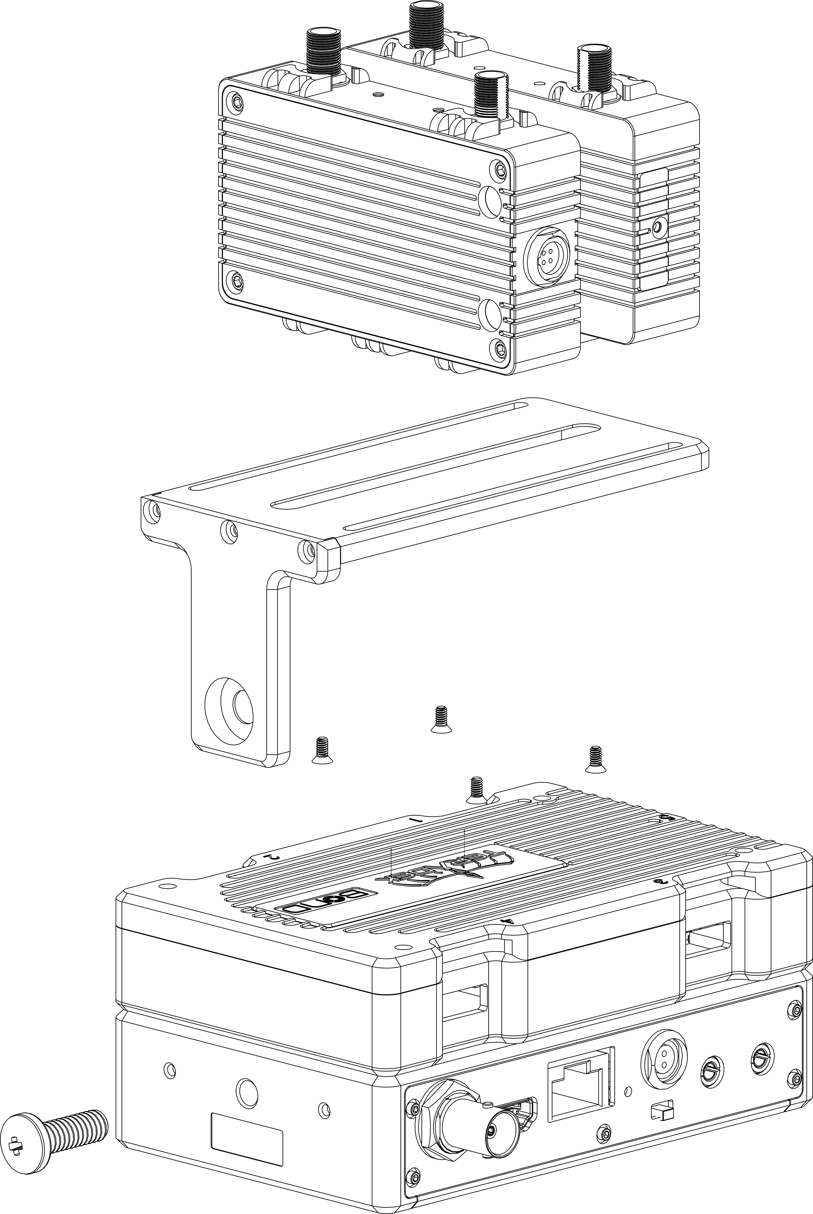 Node Mounting Bracket - Top Plate - Mount For Bond and Nodes