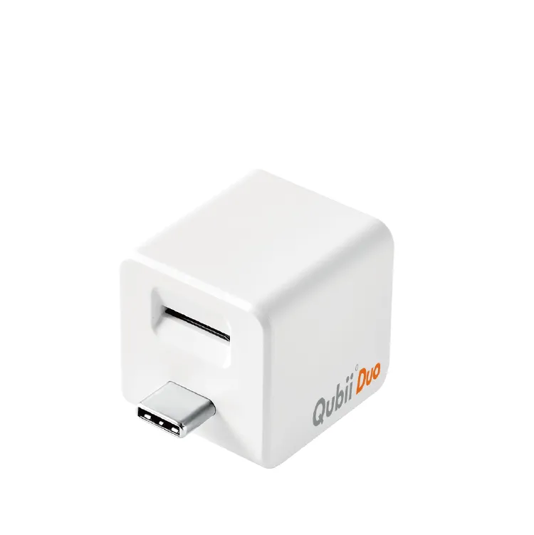 Qubii Duo : Ultra Fast Advanced Auto-Backup Device (Compatible with iOS & Android)