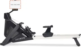 Rowing Machine with iPad Integration, Dual Air & Magnetic Resistance Up to 100 lbs