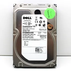 Seagate 2TB 7200RPM SAS 6GB/s 3.5" Hard Drive ST32000444SS Dell 0R755K