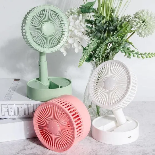 Space Life™ Powerful Rechargeable Table Fan