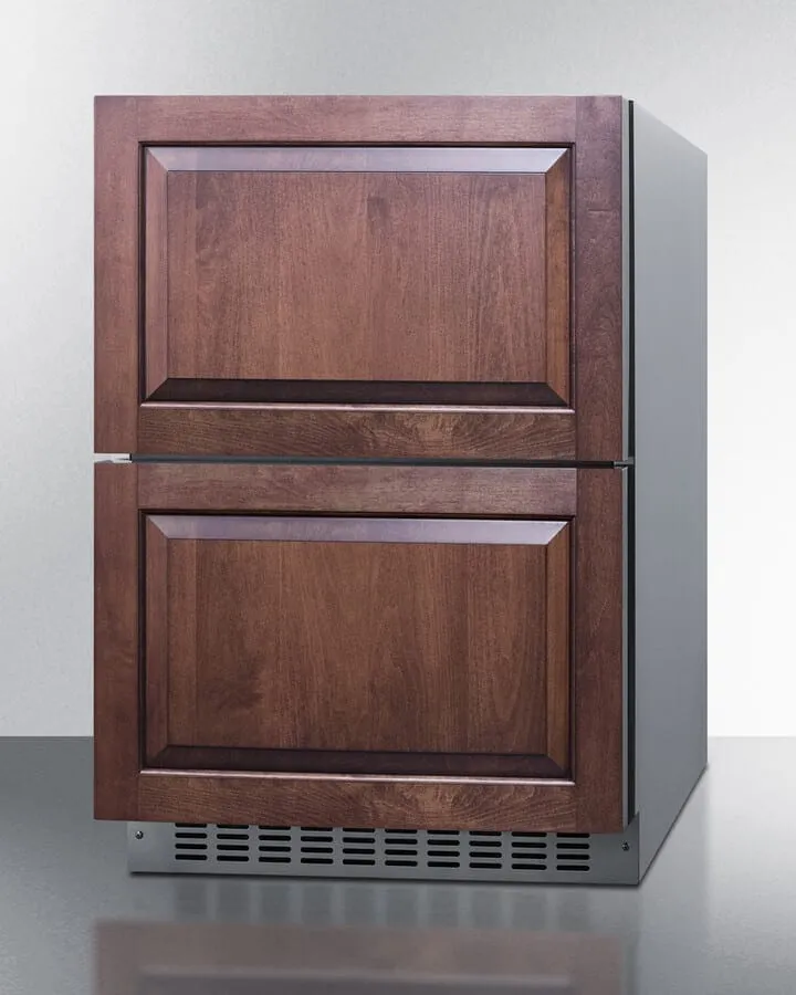 Summit 24" 2-Drawer All-Refrigerator ADRD241CSS