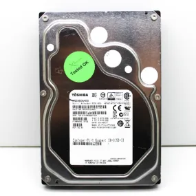 Toshiba 4TB 7200RPM SAS 6GB's 3.5" Hard Drive MG03SCA400 HDEPC00JAA5 58-0158-01