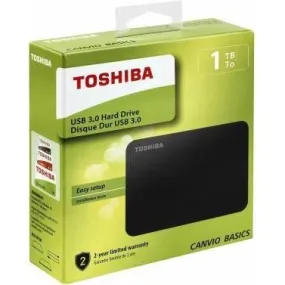 Toshiba HDD Esterno 1TB HDTB410EK3AA Canvio Basic 2.5" USB3.2