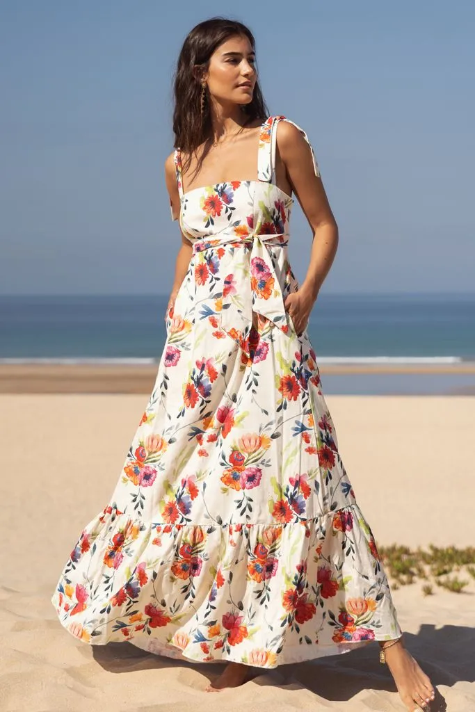 Vestido Biarritz Watercolor