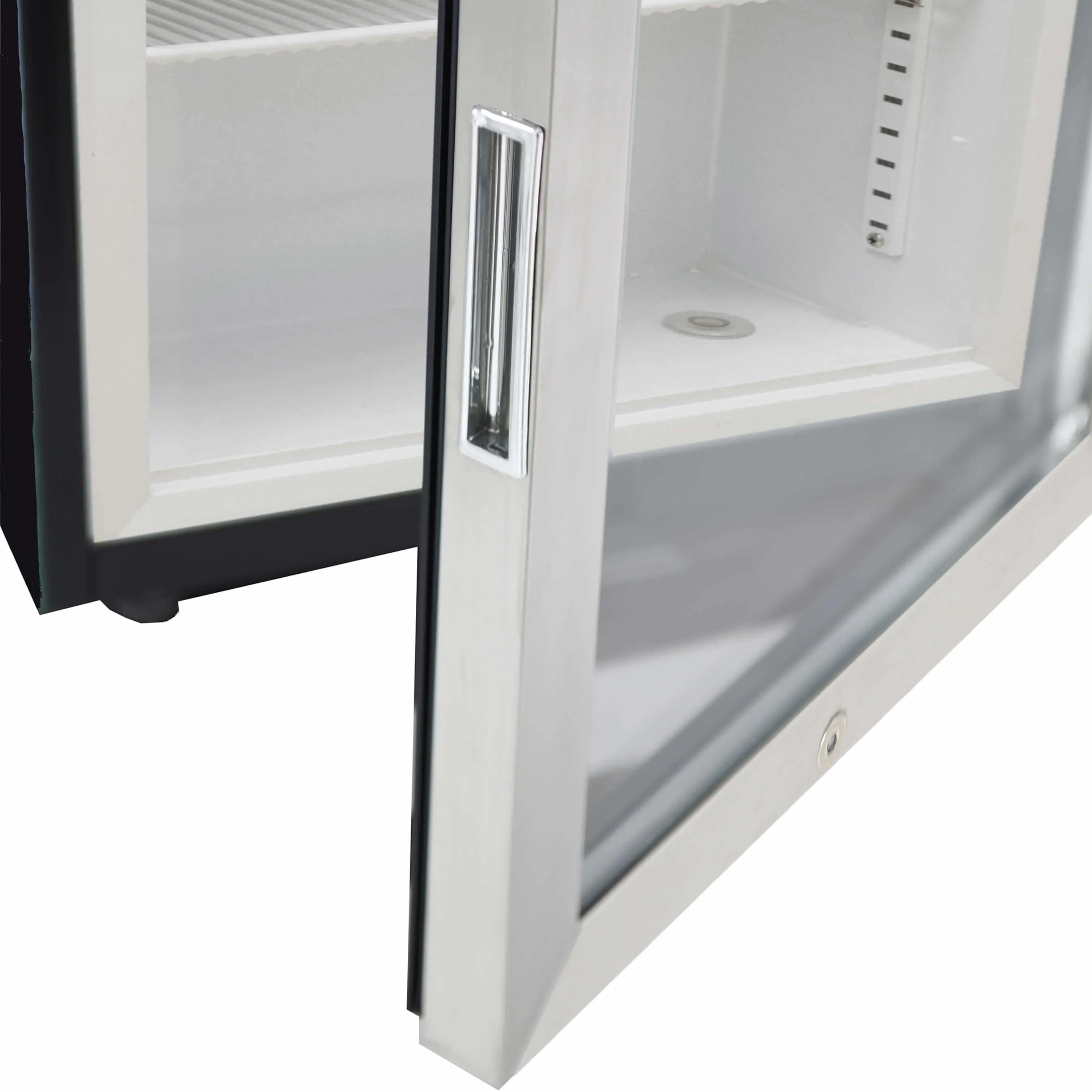 Whynter Countertop Reach In 1.8 cu ft Display Glass Door Freezer CDF-177SB